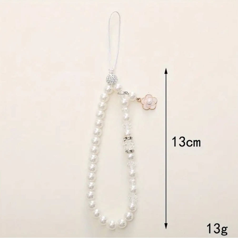Pearl Phone Charm